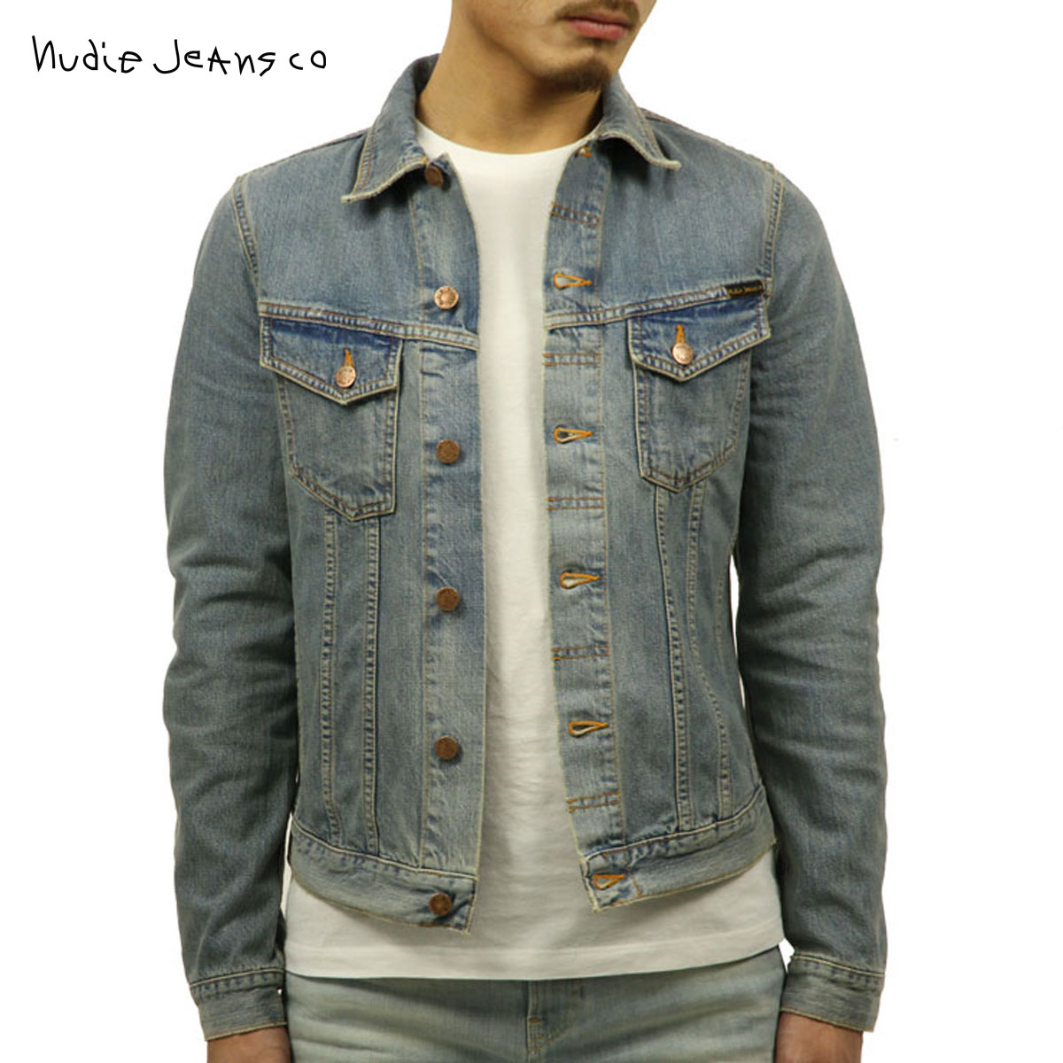 ̡ǥ   Ź Nudie Jeans 㥱å  BILLY DENIM JACKET DENIM B26 160489 A62B B1C C1D D4E E06F