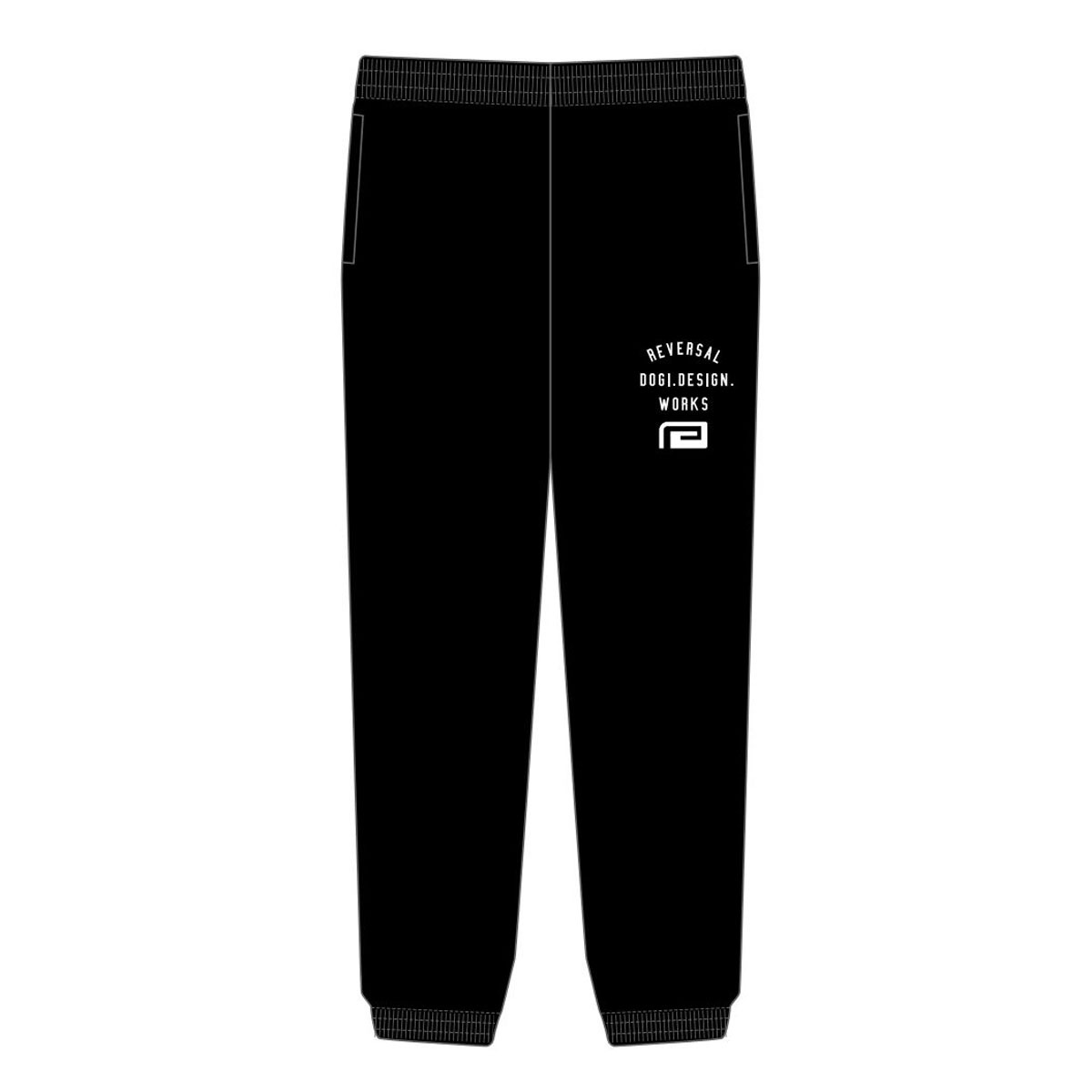 ��С����� ��� �������åȥѥ�� ��������Ź REVERSAL �ܥȥॹ ���� LOGO FLEECE SWEAT PANTS BK BLACK