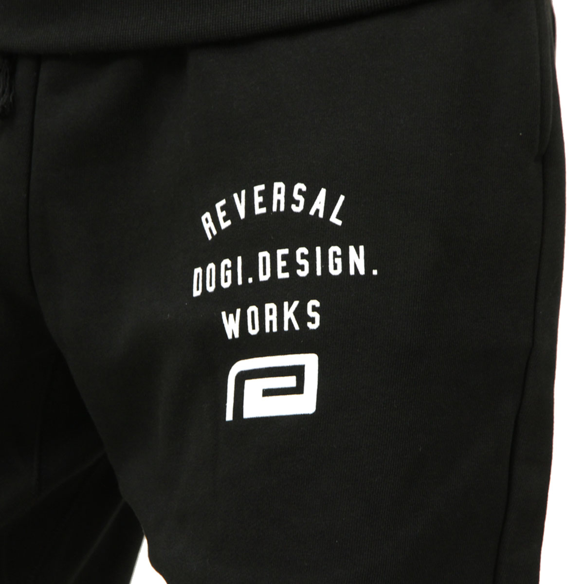 ��С����� ��� �������åȥѥ�� ��������Ź REVERSAL �ܥȥॹ ���� LOGO FLEECE SWEAT PANTS BK BLACK