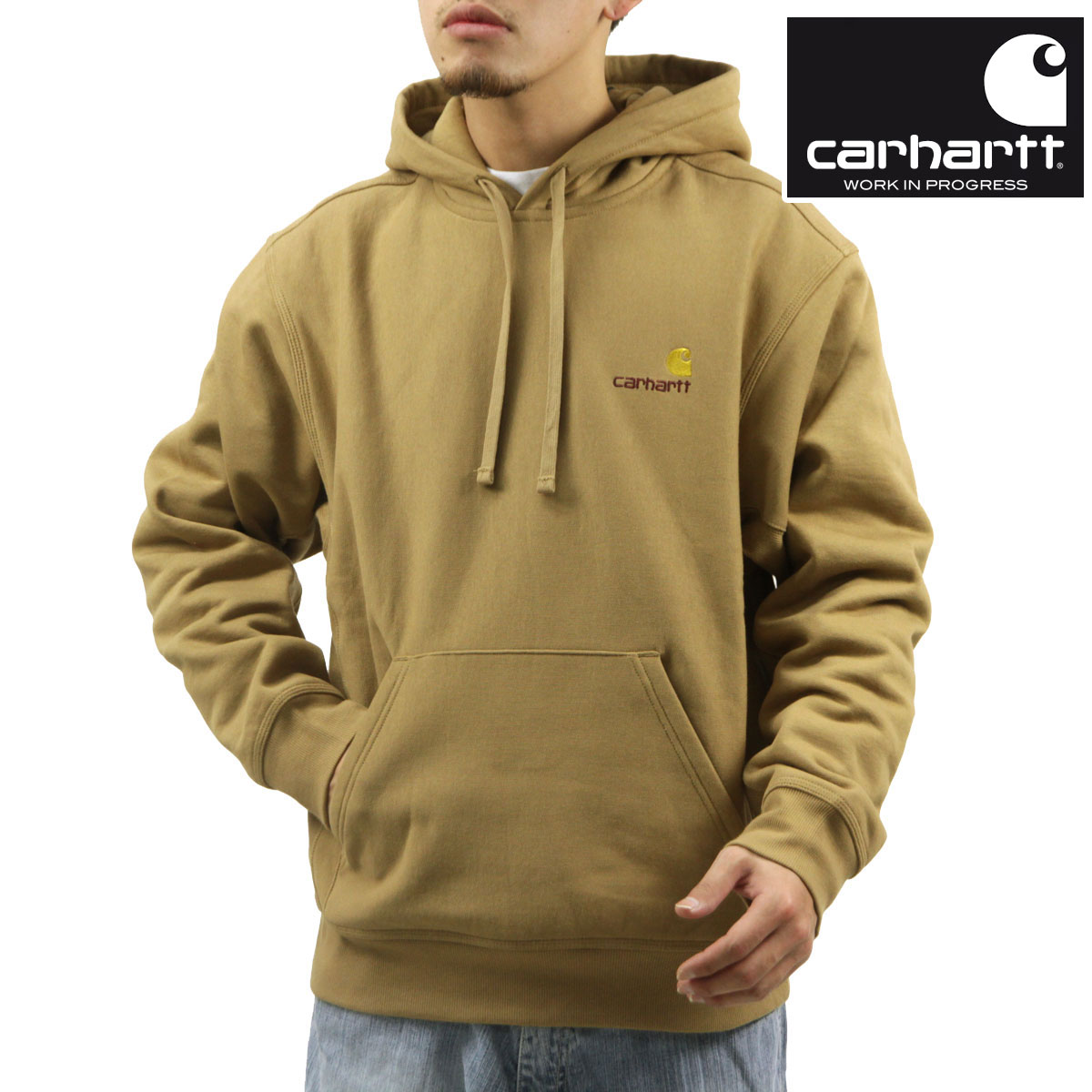 �����ϡ��� ��� �ץ륪���С��ѡ����� ������ CARHARTT WIP �ա��ǥ��� �������å� ���� HOODED AMERICAN SCRIPT SWEATSHIRT PEANUT I028279 2FSXX AB0B B1C C1D D5E E18F