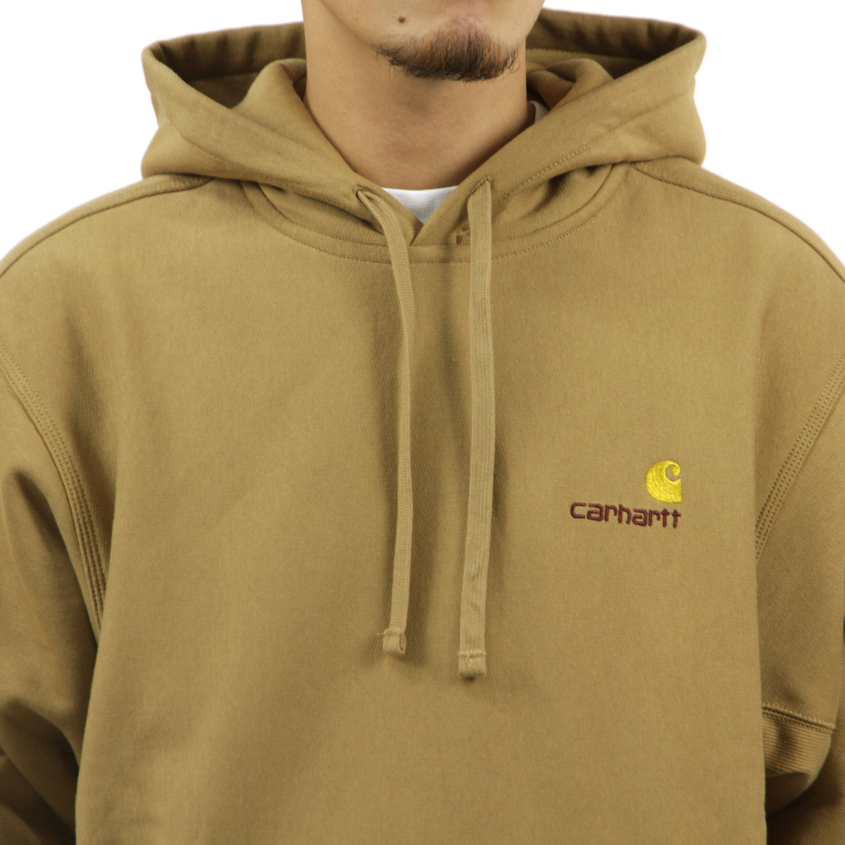 �����ϡ��� ��� �ץ륪���С��ѡ����� ������ CARHARTT WIP �ա��ǥ��� �������å� ���� HOODED AMERICAN SCRIPT SWEATSHIRT PEANUT I028279 2FSXX AB0B B1C C1D D5E E18F