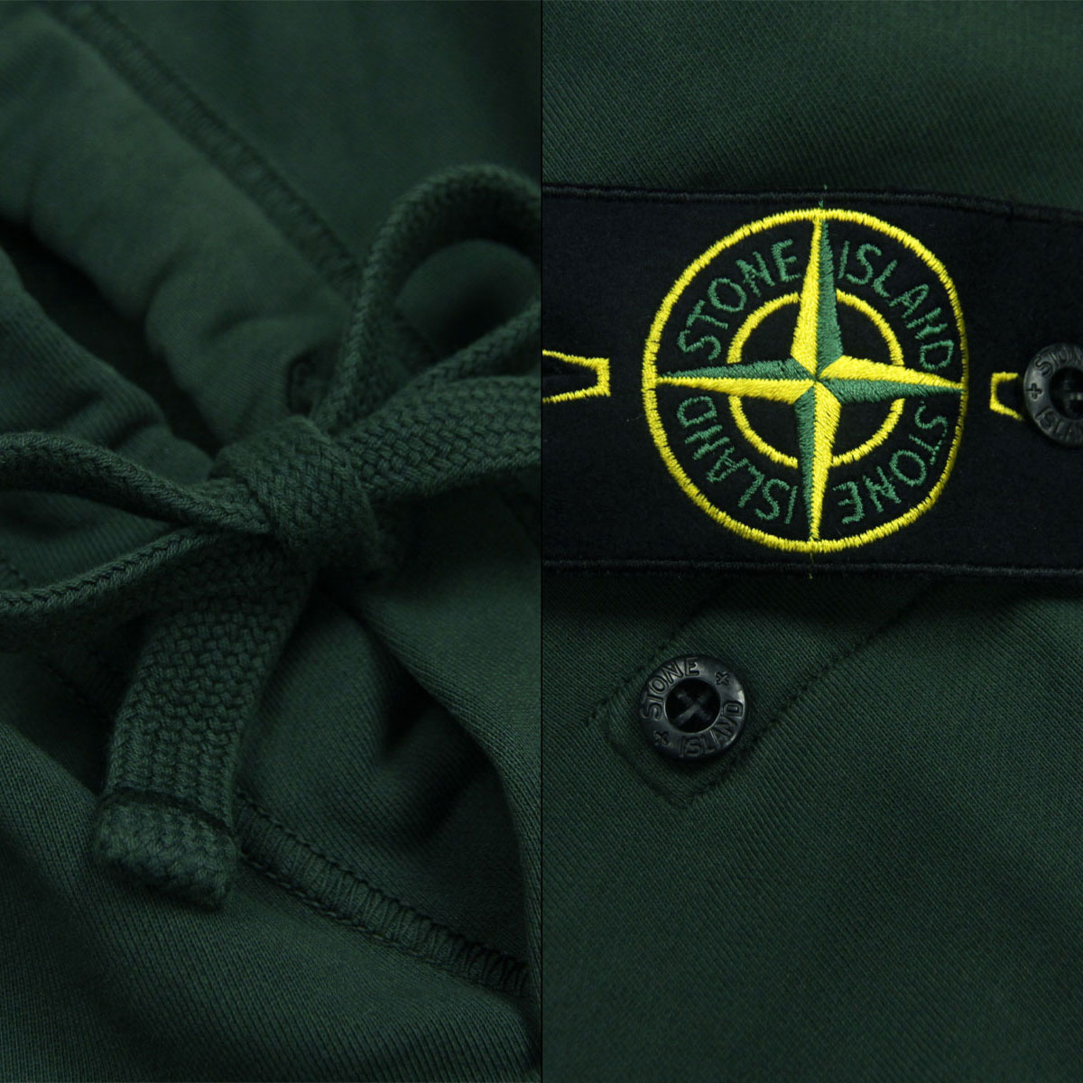 ���ȡ��󥢥����� ��� �ѡ����� ������ STONE ISLAND �ץ륪���С� ���åȥ� �ա��ǥ��� STONE ISLAND ORGANIC COTTON FLEECE HOODIE SWEATER K2S15 6100062 S0051 V005E OLIVE