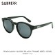 �����С� SABRE ��������Ź ���󥰥饹 �᤬�� ROCKAWAY GLOSS BLACK FRAME GREY LENS SUNGLASS SV231-11J A55B B3C C3D D1E E13F
