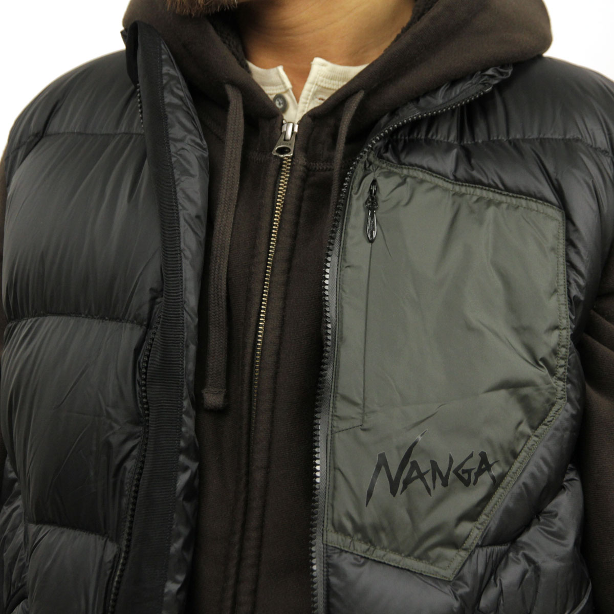 ʥ NANGA Ź   ٥ MAZENO RIDGE VEST BLACK A16B B1C C1D D4E E13F
