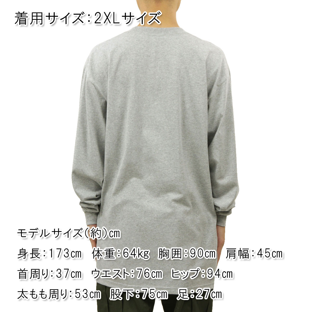 �ץ������ ����T ��� ��������Ź PROCLUB ĹµT����� ���롼�ͥå�T����� �إӡ��������� �礭�������� HEAVY WEIGHT COTTON LONG SLEEVE CREW NECK T-SHIRT HEATHER GREY #114 AB6B B1C C1D D2E E02F