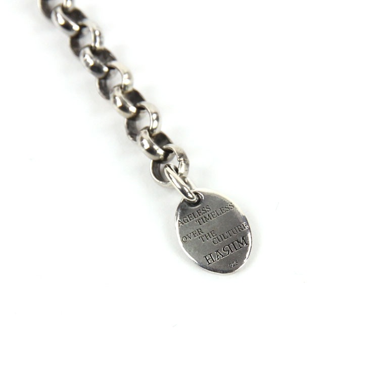 �ϥ�� HARIM �Х󥰥� HARIM FEATHER CHAIN LINK HRA050 SV SILVER 925 OXIDIZED BLACK A82B B3C C3D D8E E32F