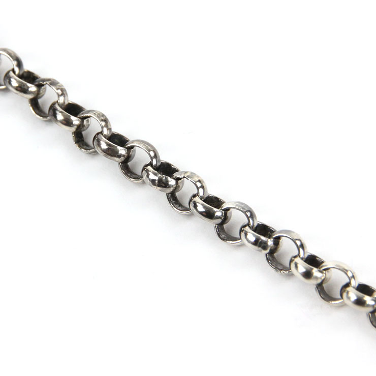 �ϥ�� HARIM �Х󥰥� HARIM FEATHER CHAIN LINK HRA050 SV SILVER 925 OXIDIZED BLACK A82B B3C C3D D8E E32F