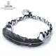 �ϥ�� HARIM �Х󥰥� HARIM FEATHER CHAIN LINK HRA050 SV SILVER 925 OXIDIZED BLACK A82B B3C C3D D8E E32F