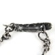 �ϥ�� HARIM �Х󥰥� HARIM FEATHER CHAIN LINK HRA050 SV SILVER 925 OXIDIZED BLACK A82B B3C C3D D8E E32F