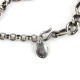 �ϥ�� HARIM �Х󥰥� HARIM FEATHER CHAIN LINK HRA050 SV SILVER 925 OXIDIZED BLACK A82B B3C C3D D8E E32F
