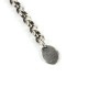 �ϥ�� HARIM �Х󥰥� HARIM FEATHER CHAIN LINK HRA050 SV SILVER 925 OXIDIZED BLACK A82B B3C C3D D8E E32F