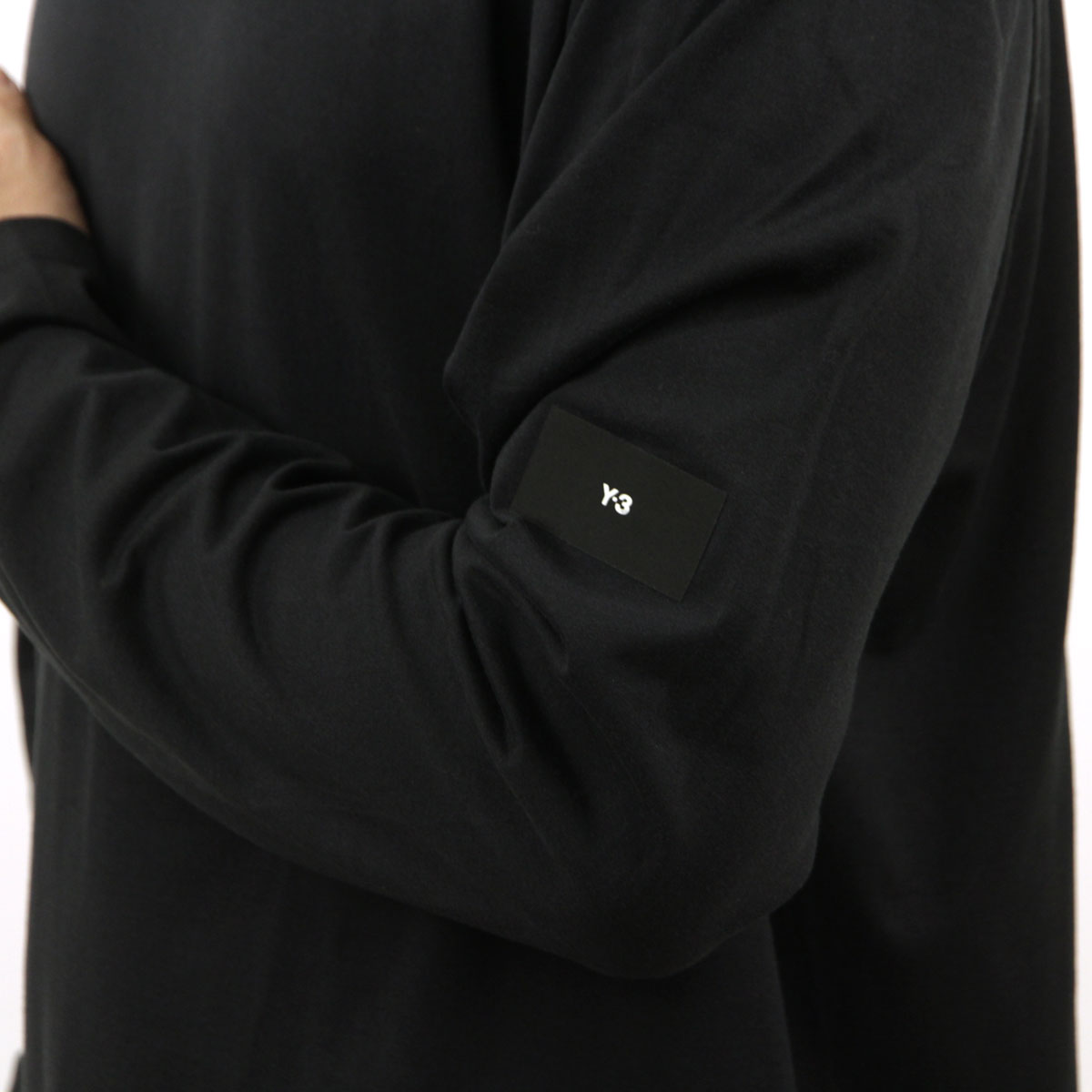 磻꡼  ĹµT  Y-3 åȥ 롼ͥå  T LOOSE FIT LONG SLEEVE TEE H44788 BLACK