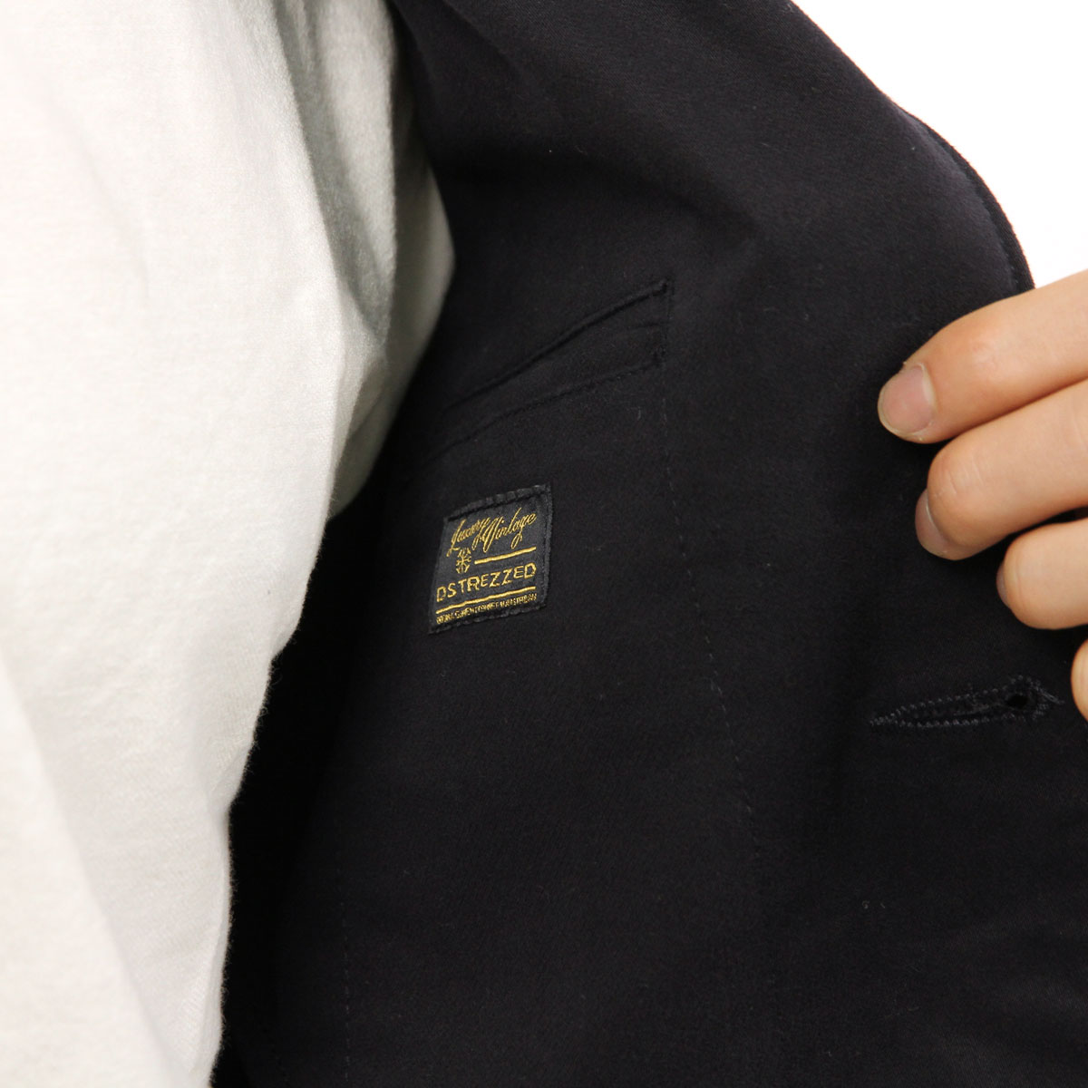 �ǥ����ȥ쥹 DSTREZZED ��������Ź ��� ���㥱�å� PEACHED BLAZER JACKET 111110 49 DK. NAVY A90B B1C C1D D4E E06F