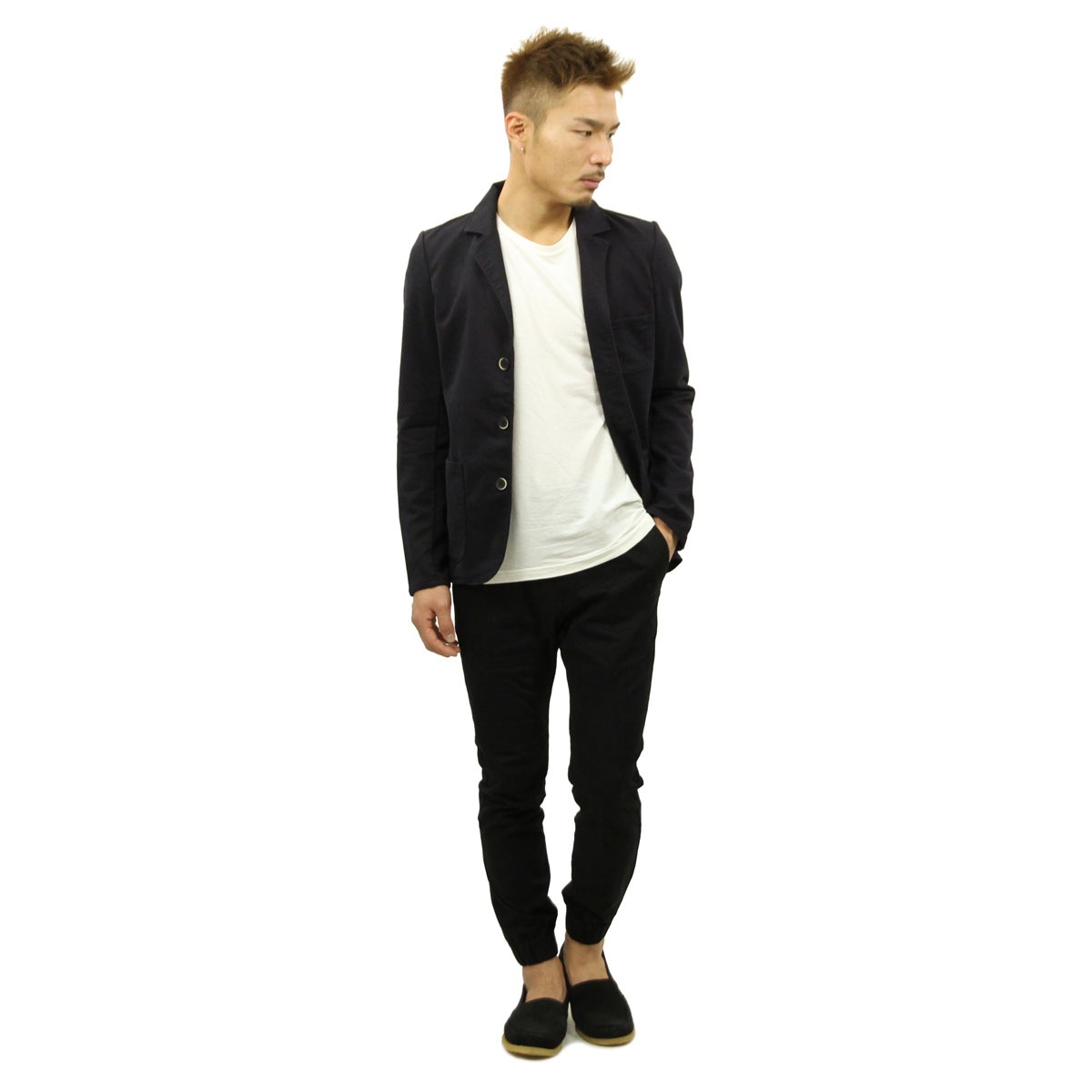 �ǥ����ȥ쥹 DSTREZZED ��������Ź ��� ���㥱�å� PEACHED BLAZER JACKET 111110 49 DK. NAVY A90B B1C C1D D4E E06F