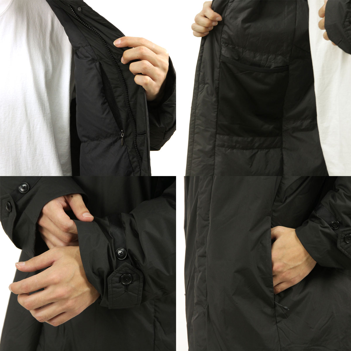 ʥ  󥳡 Ź NANGA  ƥ󥫥顼 DOWN BAL COLLAR COAT N2530-0Z095A BLK BLACK A16B B1C C1D D4E E13F