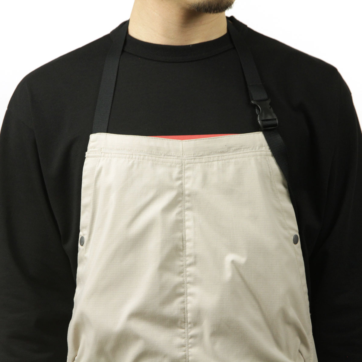 �ʥ� ��� ��ǥ����� ���ץ��� ��������Ź NANGA �����ȥɥ� ��ǳ�Ǻ� HINOC RIPSTOP UT APRON N2500-1Z201A L.GRY LIGHT GRAY