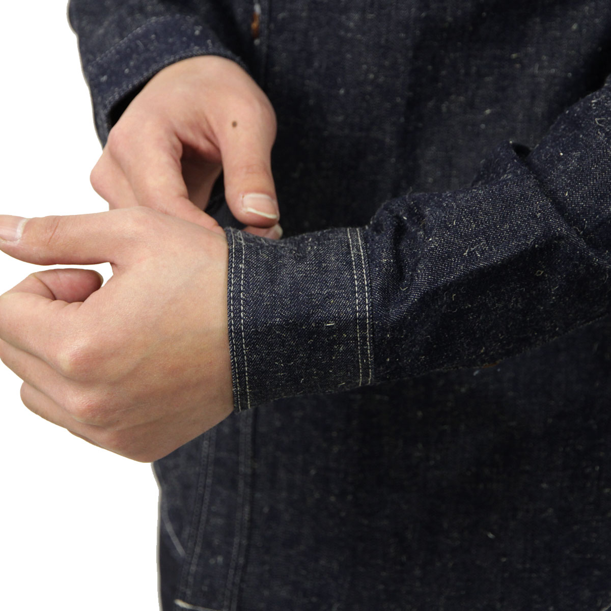 �̡��ǥ��������� ��� �ǥ˥ॷ��� ��������Ź Nudie Jeans Ĺµ �ܥ�������� �����奢�륷��� SVEN DRY DENIM SHIRT 140719 B26 DENIM