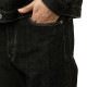 �ҥ塼���ȥ� ��� ������ ��������Ź HOUSTON �ܥȥॹ �ǥ˥� WWIISELVEDGE DENIM PANTS 10164 BK BLACK