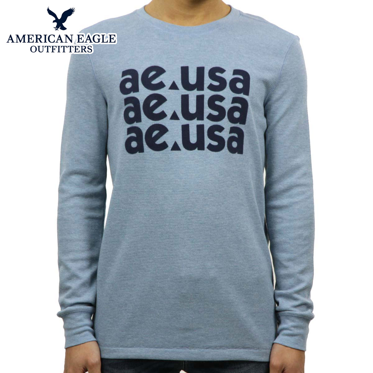 ����ꥫ�󥤡����� AMERICAN EAGLE ������ ��� �����ޥ� ���롼�ͥå�Ĺµ�ԥ���� ����� AE Beyond-Soft Thermal 1175-3855-443 A04B B1C C1D D1E E02F