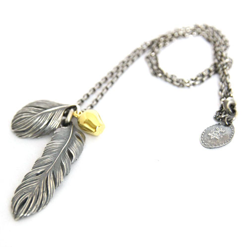 �ϥ�� HARIM ��������Ź �ͥå��쥹 LEEF FEATHER WITH GOLDEN APPLE SET 2 NECKLACE HRP021 A82B B3C C3D D8E E13F