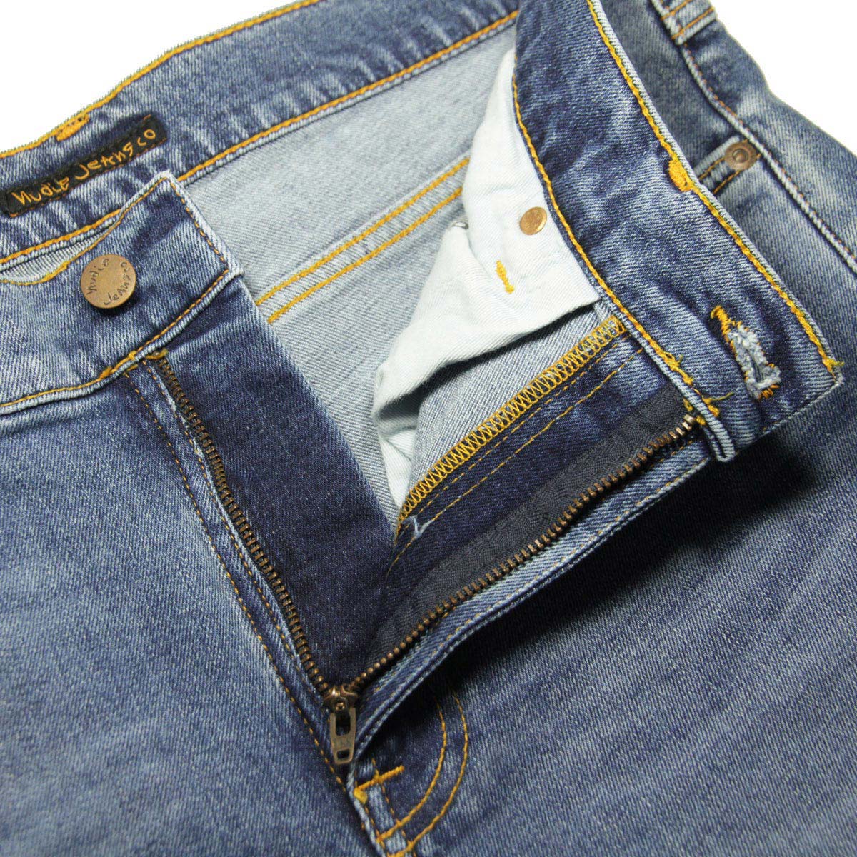 ̡ǥ ꡼ǥ  Ź Nudie Jeans ܥȥॹ ѥ LEAN DEAN DENIM JEANS LOST ORANGE 081 113358 A62B B1C C2D D1E E06F