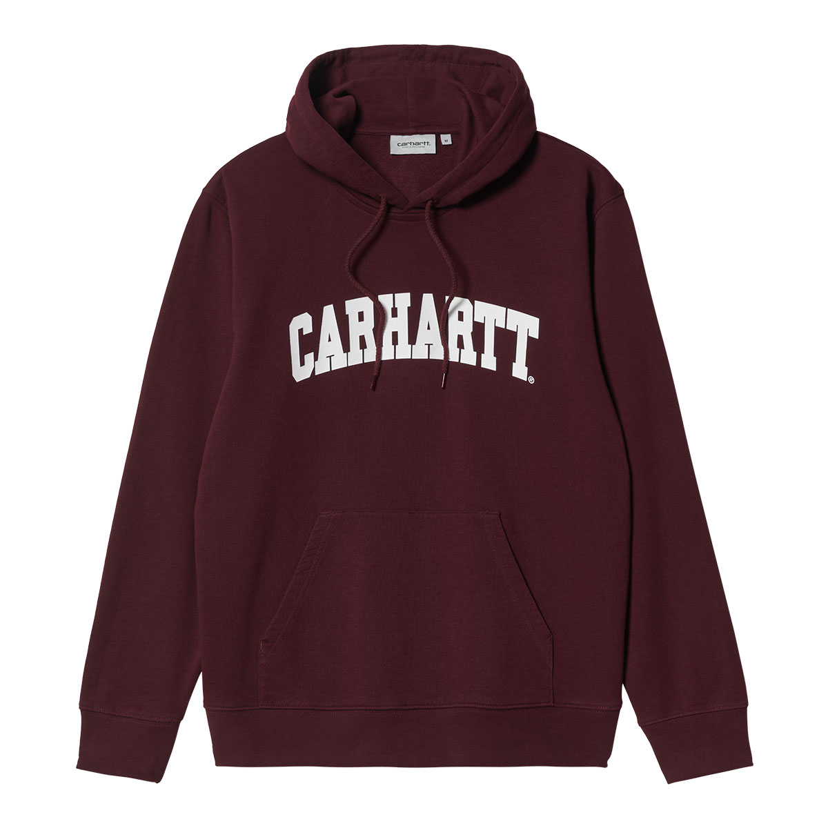 �����ϡ��� �ѡ����� ��� ������ CARHARTT WIP �ץ륪���С��ѡ����� HOODED UNIVERSITY SWEATSHIRT WINE / WHITE I028958 0IU AB0B B1C C1D D5E E11F