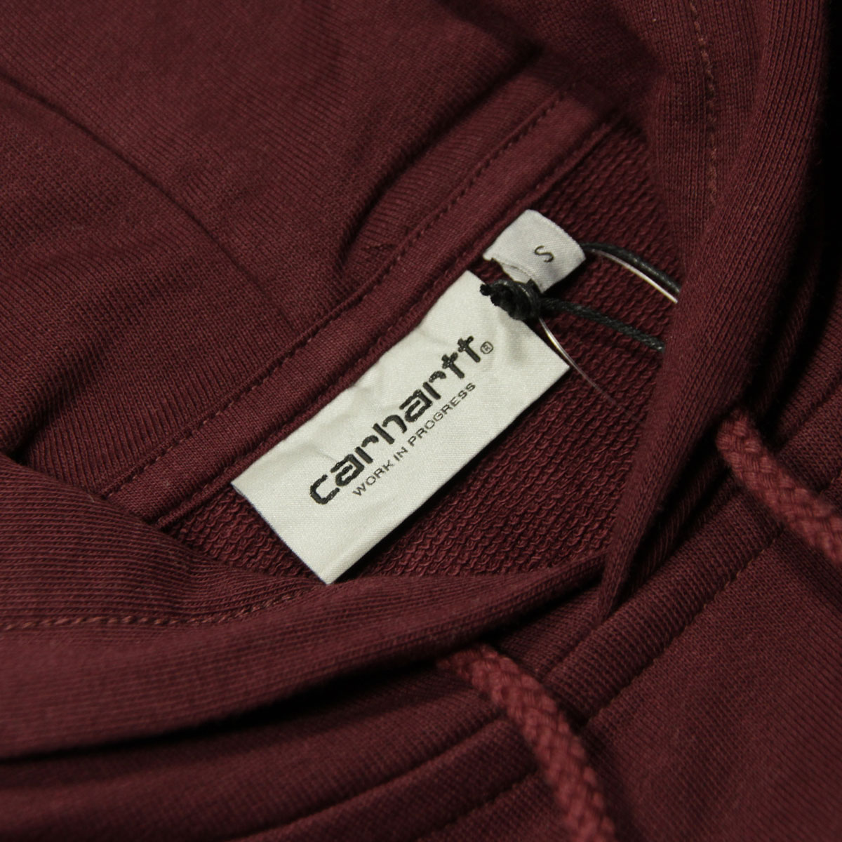 �����ϡ��� �ѡ����� ��� ������ CARHARTT WIP �ץ륪���С��ѡ����� HOODED UNIVERSITY SWEATSHIRT WINE / WHITE I028958 0IU AB0B B1C C1D D5E E11F
