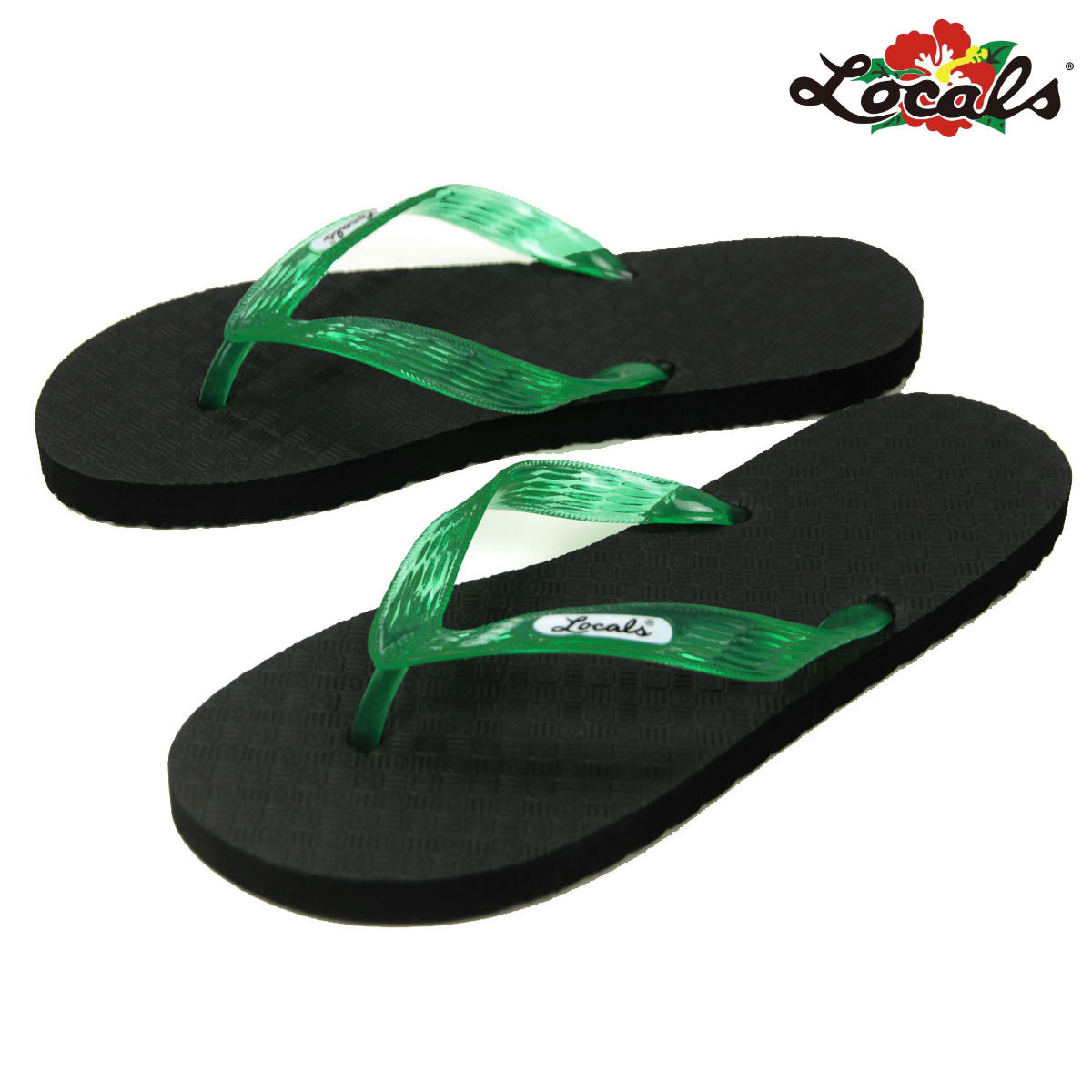 �������륺 ��� ��ǥ����� ������� ��������Ź LOCALS �ӡ���������� �ȥ󥰥������ LOCALS ORIGINAL SLIPPA SANDAL 1350 GREEN