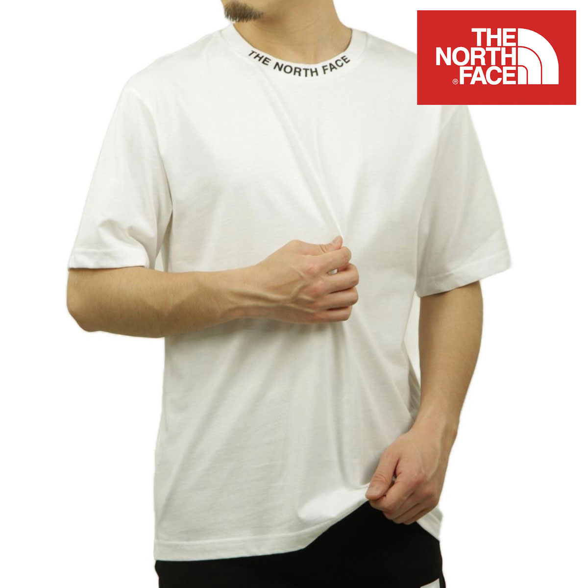 Ρե  ȾµT  THE NORTH FACE 롼ͥå  ȥåץ  ZUMU SHORT SLEEVE TEE NF0A87DD FN4 TNF WHITE