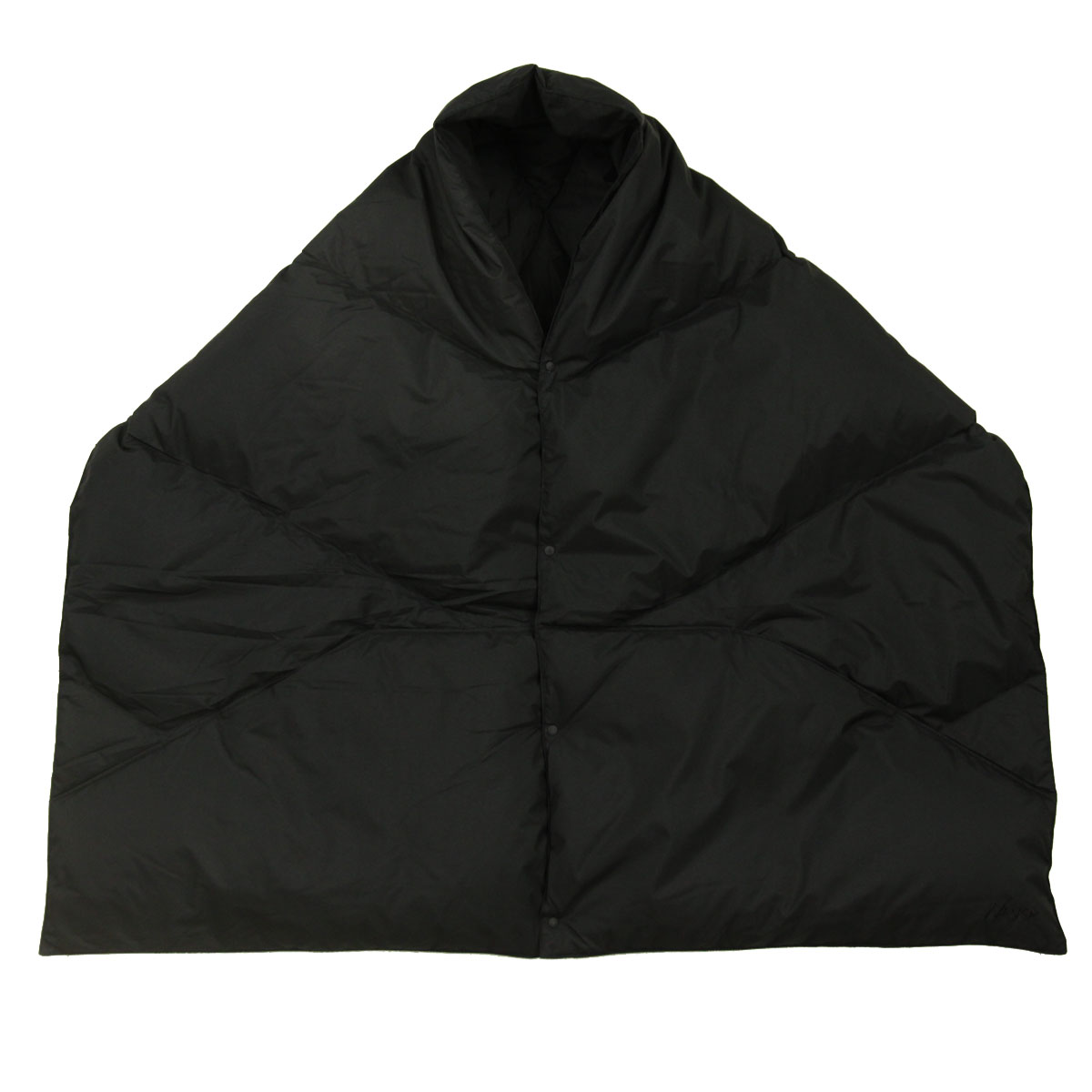 �ʥ� ��� ��ǥ����� ������ �ݥ���� �ޥե顼 ��������Ź NANGA �֥�󥱥å� DOWN PONCHO MUFFLER NA2442-3C605-B BLK BLACK