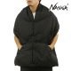 �ʥ� ��� ��ǥ����� ������ �ݥ���� �ޥե顼 ��������Ź NANGA �֥�󥱥å� DOWN PONCHO MUFFLER NA2442-3C605-B BLK BLACK
