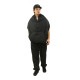 �ʥ� ��� ��ǥ����� ������ �ݥ���� �ޥե顼 ��������Ź NANGA �֥�󥱥å� DOWN PONCHO MUFFLER NA2442-3C605-B BLK BLACK