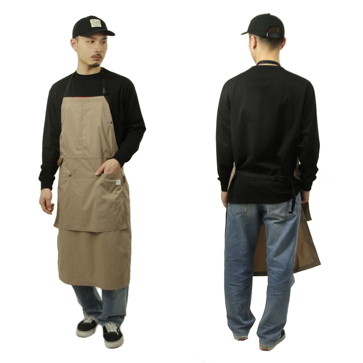 �ʥ� ��� ��ǥ����� ���ץ��� ��������Ź NANGA �����ȥɥ� ��ǳ�Ǻ� HINOC RIPSTOP UT APRON N2500-1Z201A MOC MOCHA