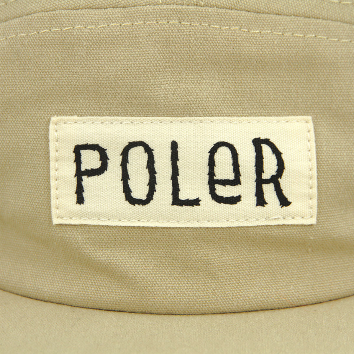 �ݡ��顼 ��� ��ǥ����� ����å� ��������Ź POLER 5�ѥͥ륭��å� ˹�� FURRY FONT COTTON 5P CAP DC 251MCV0094-BEG BEIGE