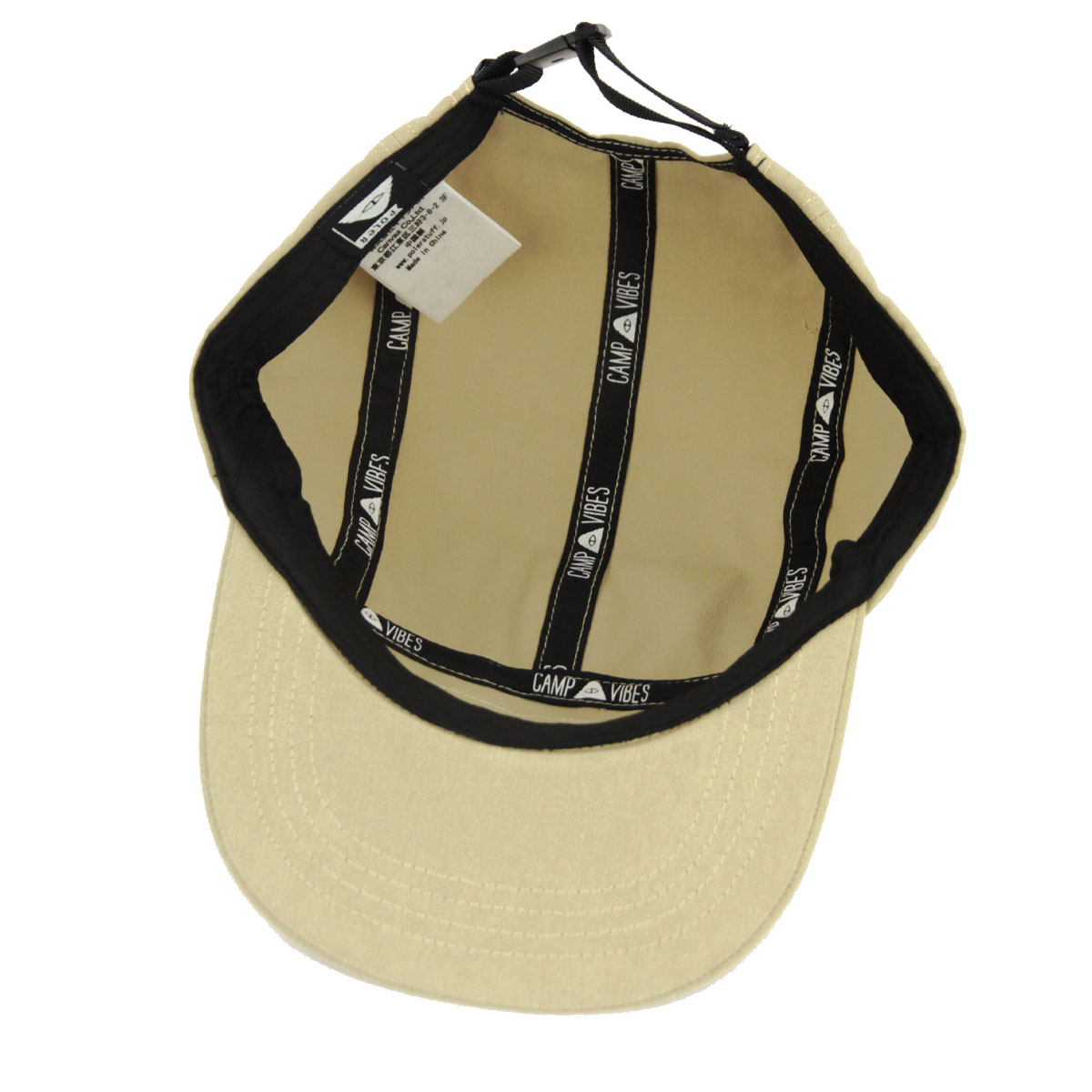 �ݡ��顼 ��� ��ǥ����� ����å� ��������Ź POLER 5�ѥͥ륭��å� ˹�� FURRY FONT COTTON 5P CAP DC 251MCV0094-BEG BEIGE