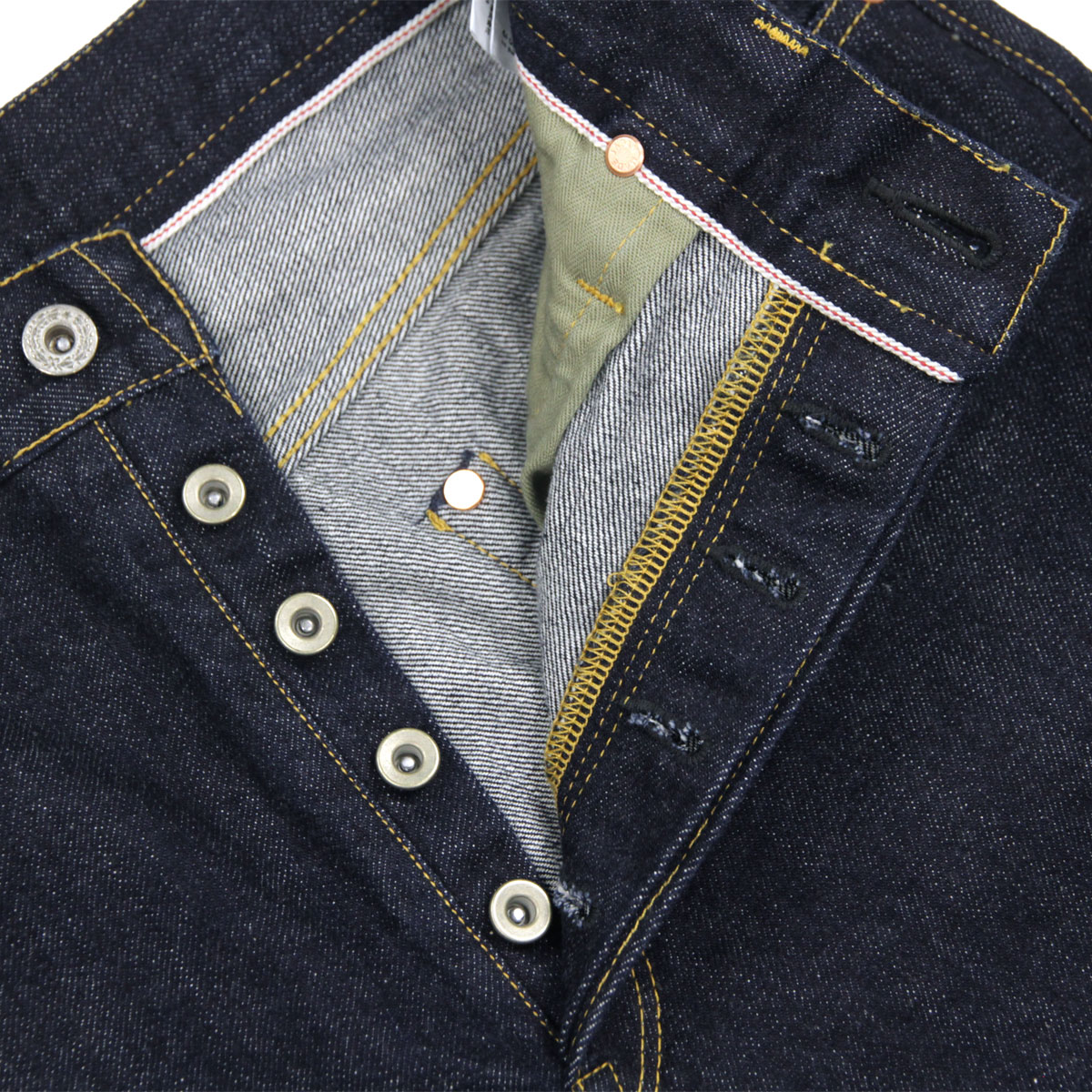 �ҥ塼���ȥ� ��� ������ ��������Ź HOUSTON �ܥȥॹ �ǥ˥� WWIISELVEDGE DENIM PANTS 10164 IN INDIGO ONE WASH