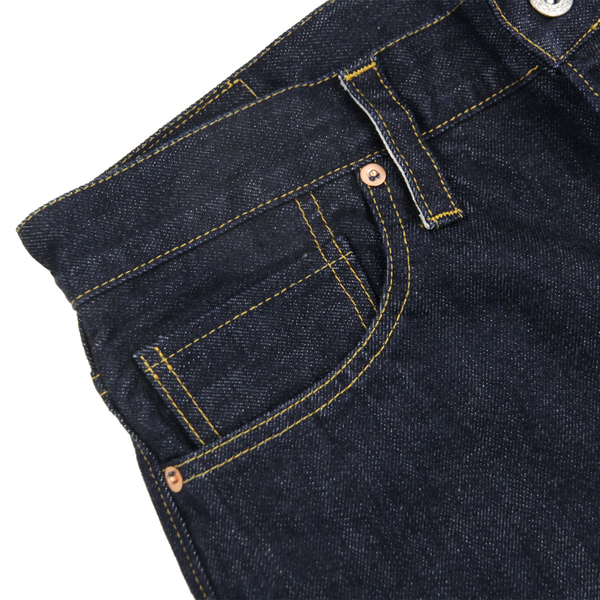 �ҥ塼���ȥ� ��� ������ ��������Ź HOUSTON �ܥȥॹ �ǥ˥� WWIISELVEDGE DENIM PANTS 10164 IN INDIGO ONE WASH