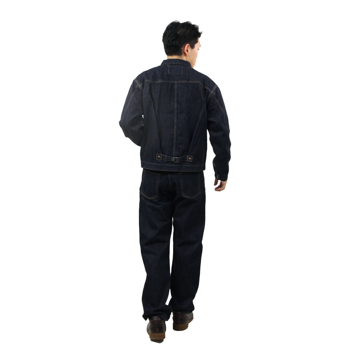�ҥ塼���ȥ� ��� ������ ��������Ź HOUSTON �ܥȥॹ �ǥ˥� WWIISELVEDGE DENIM PANTS 10164 IN INDIGO ONE WASH