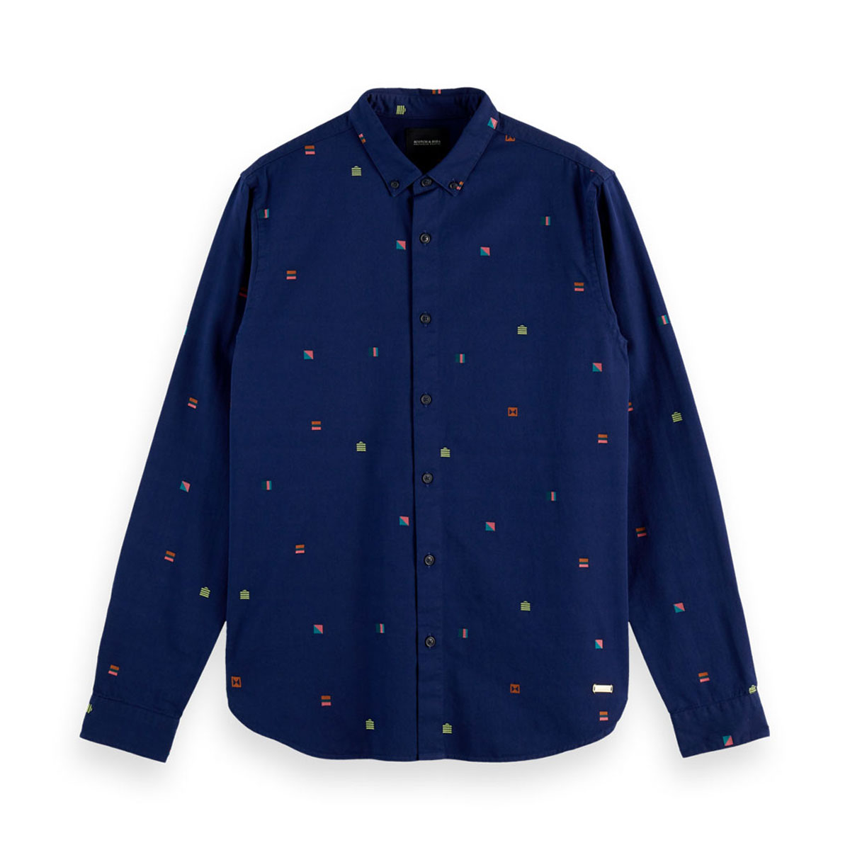 �����å�����ɥ����� ����� ��� ��������Ź SCOTCH��SODA Ĺµ�ܥ�������󥷥�� REGULAR FIT - CHIC TWILL JACQUARD SHIRT 160248 0219 31805  A39B B1C C1D D6E E06F