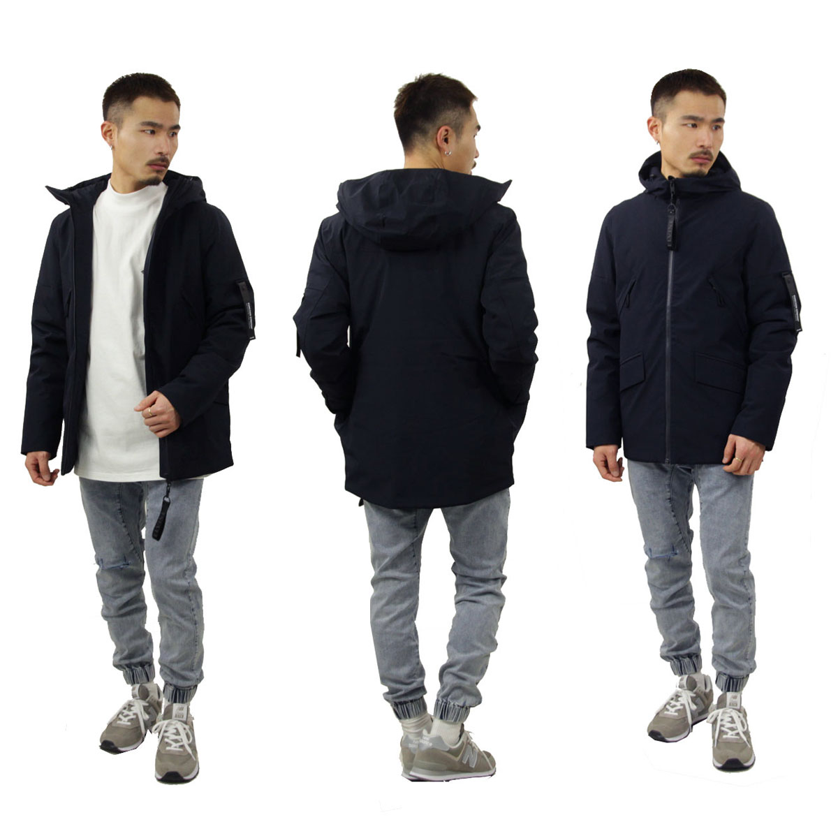 ����Х��� �������� ��� ��������Ź elvine �ʥ����󥸥㥱�å� COLE NYLON JACKET FUNCTION STRETCH 193004 240 DARK NAVY A91B B1C C1D D4E E06F