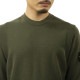 ���ȡ��󥢥����� ��� �������� ������ STONE ISLAND ���롼�ͥå� ������ �˥å� STONE ISLAND STRETCH RWS WOOL CREW NECK SWEATER K2S15 5100001 S00A1 V0054 MILITARY GREEN AB4B B1C C1D D7E E08F