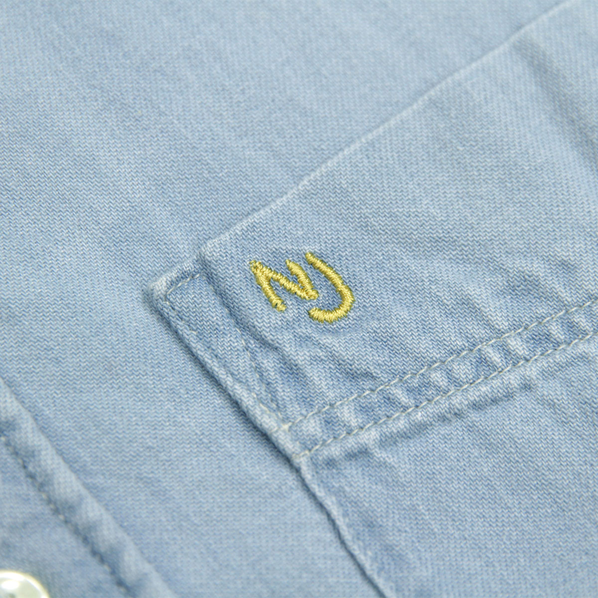 �̡��ǥ��������� ��� �ǥ˥ॷ��� ��������Ź Nudie Jeans Ĺµ �ܥ�������� �����奢�륷��� FILIP CASUAL SUNKISSED DENIM SHIRT 140742 B26 DENIM