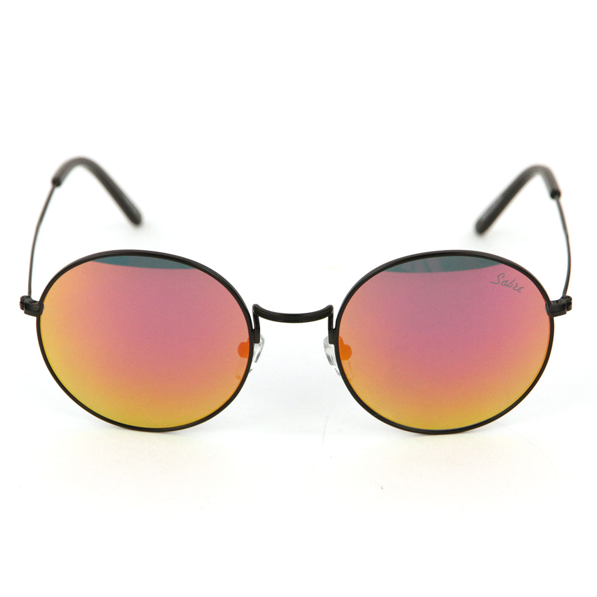 С SABRE Ź 󥰥饹 ᤬ JEREMY MATTE BLACK METAL FRAME RED MIRROR LENS SUNGLASS SV260-13615J A55B B3C C3D D1E E13F