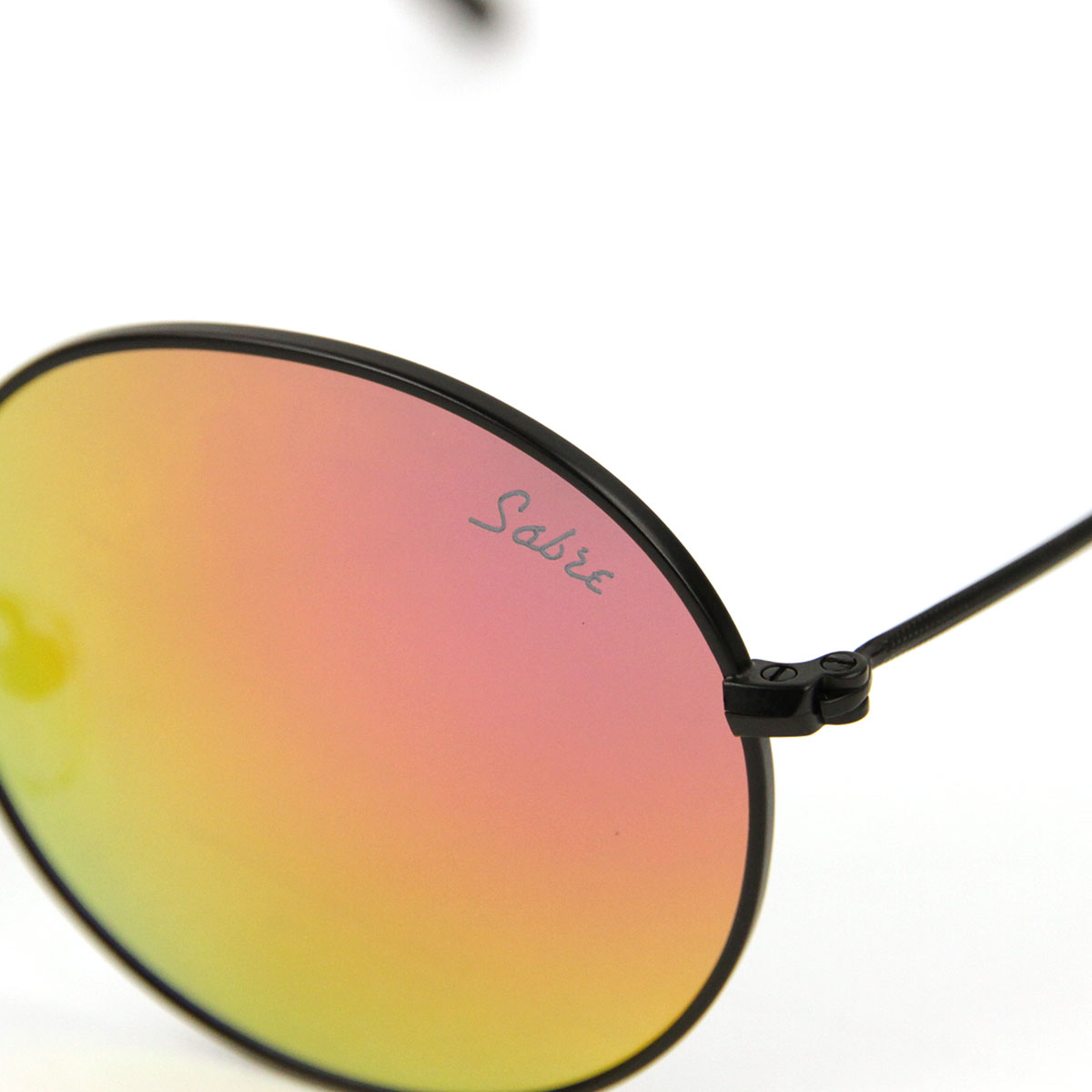 С SABRE Ź 󥰥饹 ᤬ JEREMY MATTE BLACK METAL FRAME RED MIRROR LENS SUNGLASS SV260-13615J A55B B3C C3D D1E E13F