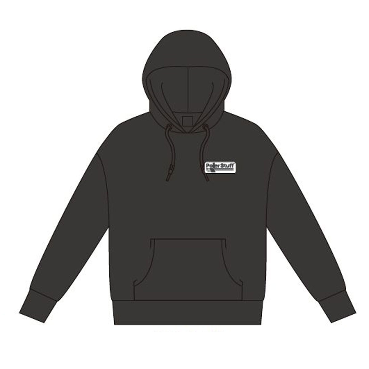 �ݡ��顼 ��� �ѡ����� ��������Ź POLER �ץ륪���С� �����ѥå� Ĺµ �ա��ǥ��� LOGO PACH HOOD PULLOVER PARKA BLACK 263MCV0064