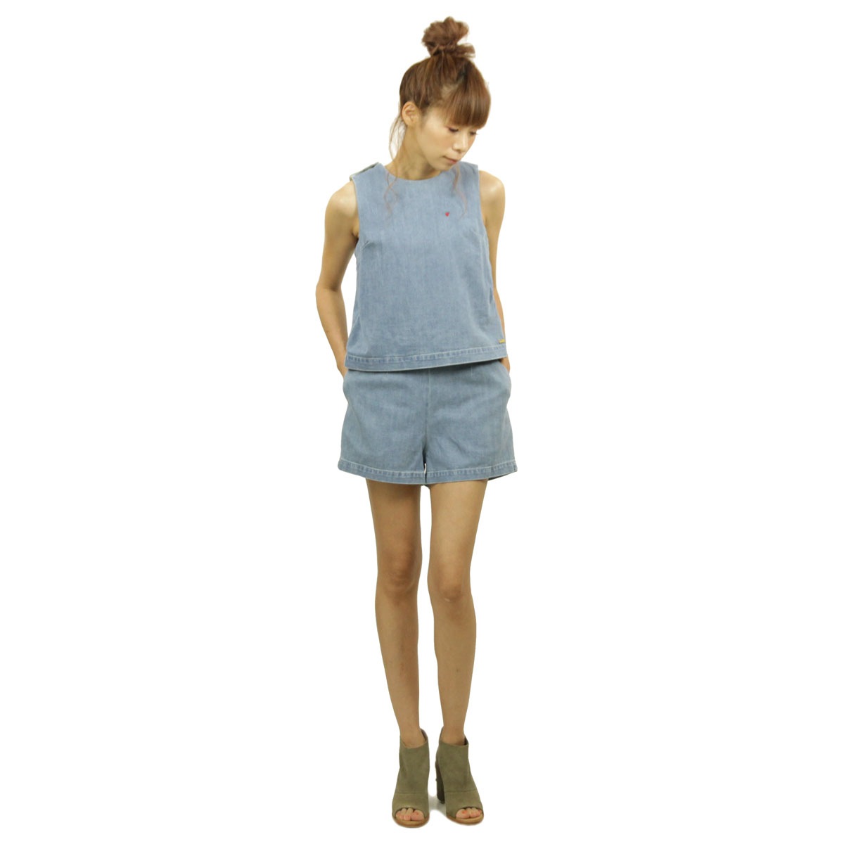 メゾンスコッチ Maison Scotch 正規販売店 レディース 半袖ワンピース オールインワン Seasonal All In One Seventh Light 68 Seventh Light D Ab B2c C1d D1e E07f Recollection レコレクション Online Shop