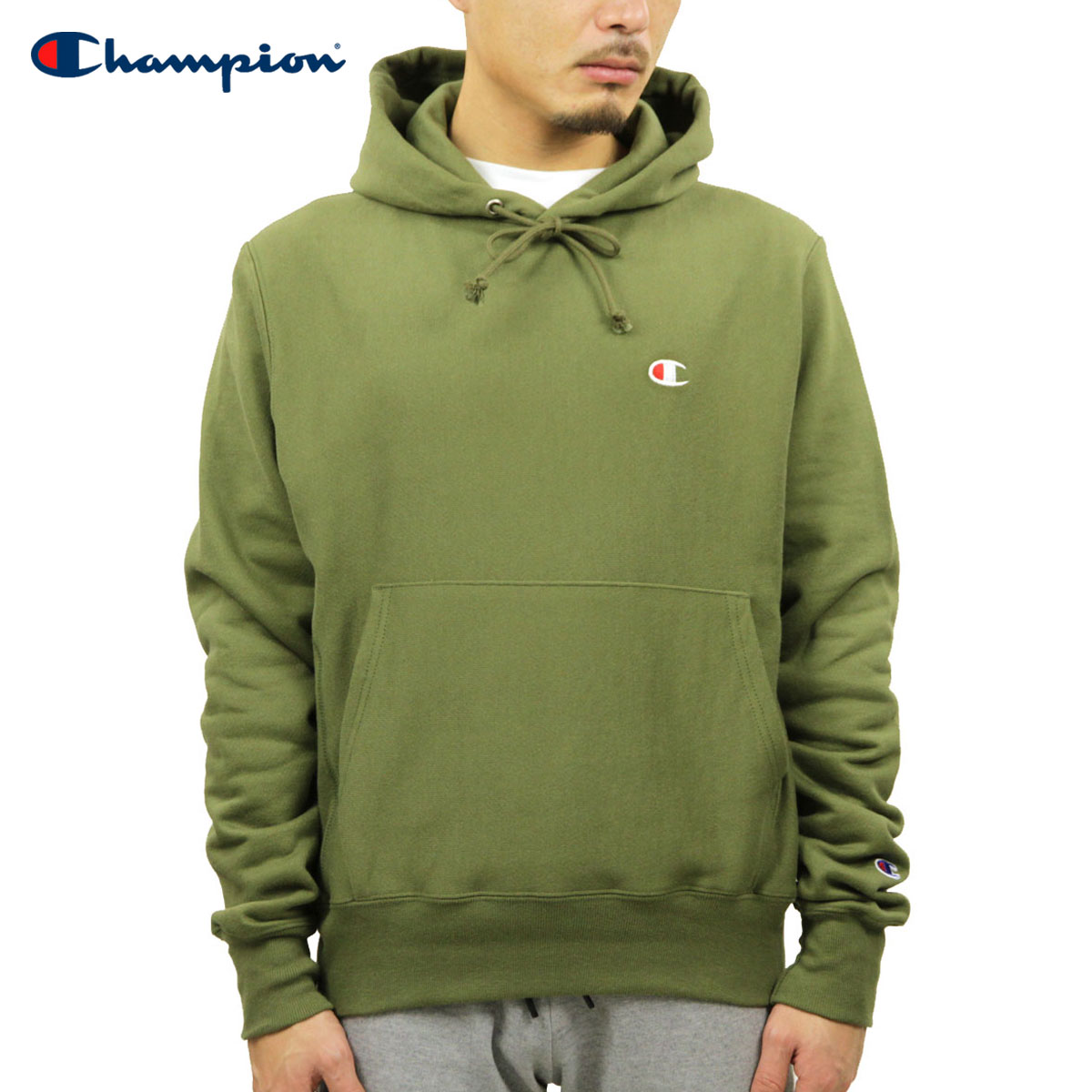 チャンピオン パーカー メンズ 正規品 CHAMPION プルオーバーパーカー 