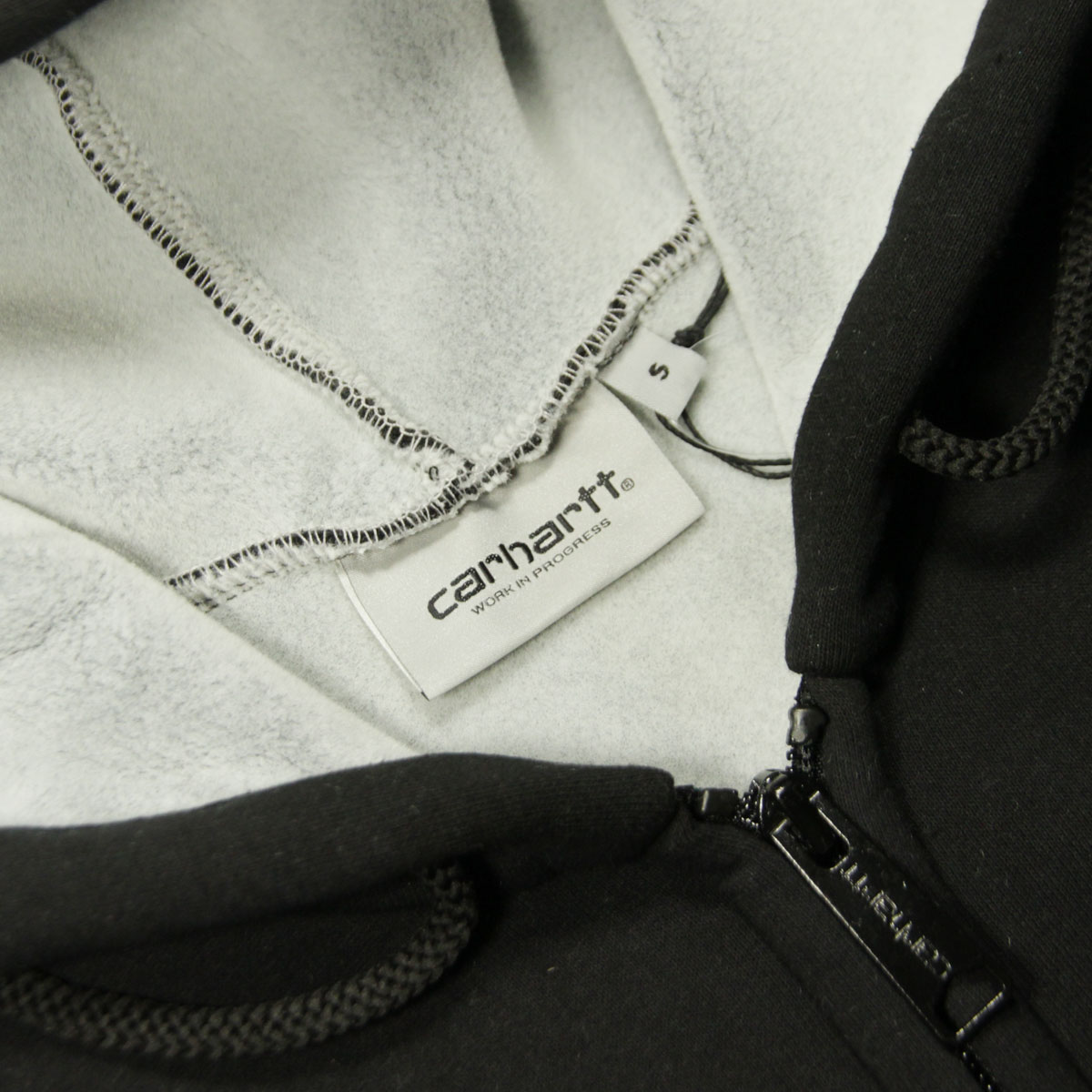 �����ϡ��� �ѡ����� ��� ������ CARHARTT WIP ���åץ��åץѡ����� CAR-LUX HOODED JACKET BLACK/GREY I032935 0GLXX AB0B B1C C1D D5E E13F