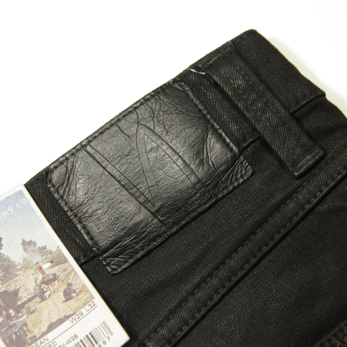 �̡��ǥ��������� �꡼��ǥ����� ��� ��������Ź Nudie Jeans �ܥȥॹ �ǥ˥�ѥ�� �����ѥ� LEAN DEAN DENIM JEANS BLACK MINDED 1132610 A62B B1C C2D D1E E13F