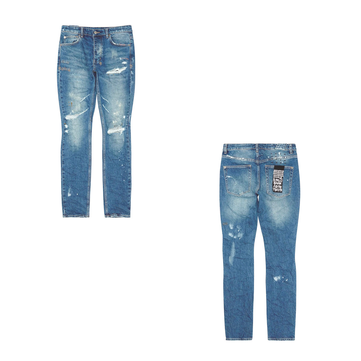 ���� ��� ������ ��������Ź KSUBI �ǥ˥� �����ѥ� �ܥȥॹ KSUBI CHITCH ODYSSEY DENIM JEANS BLUE 5000005512